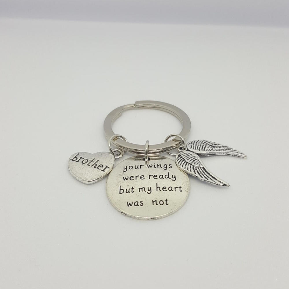 Brother Memorial Keychain 🕊